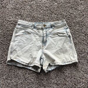 Universal Thread Light Blue High-Rise Denim Shorts
